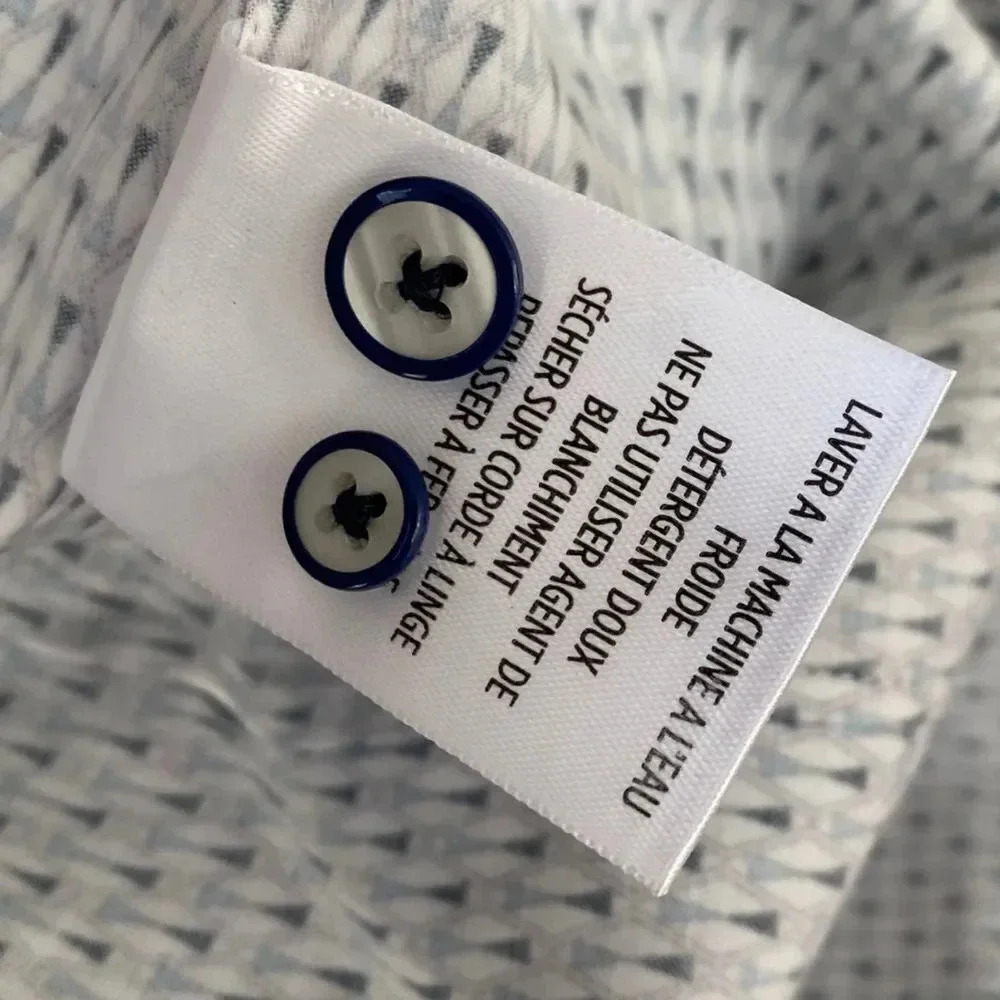 Robert Graham, Long Sleeve Button‎ Down Shirt, Blue, White - Picture 9 of 9